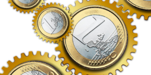 Showing optimizing run costs through Euro Coins as Gears